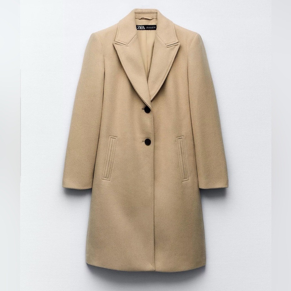 Zara Women's Classic Tan Coat
